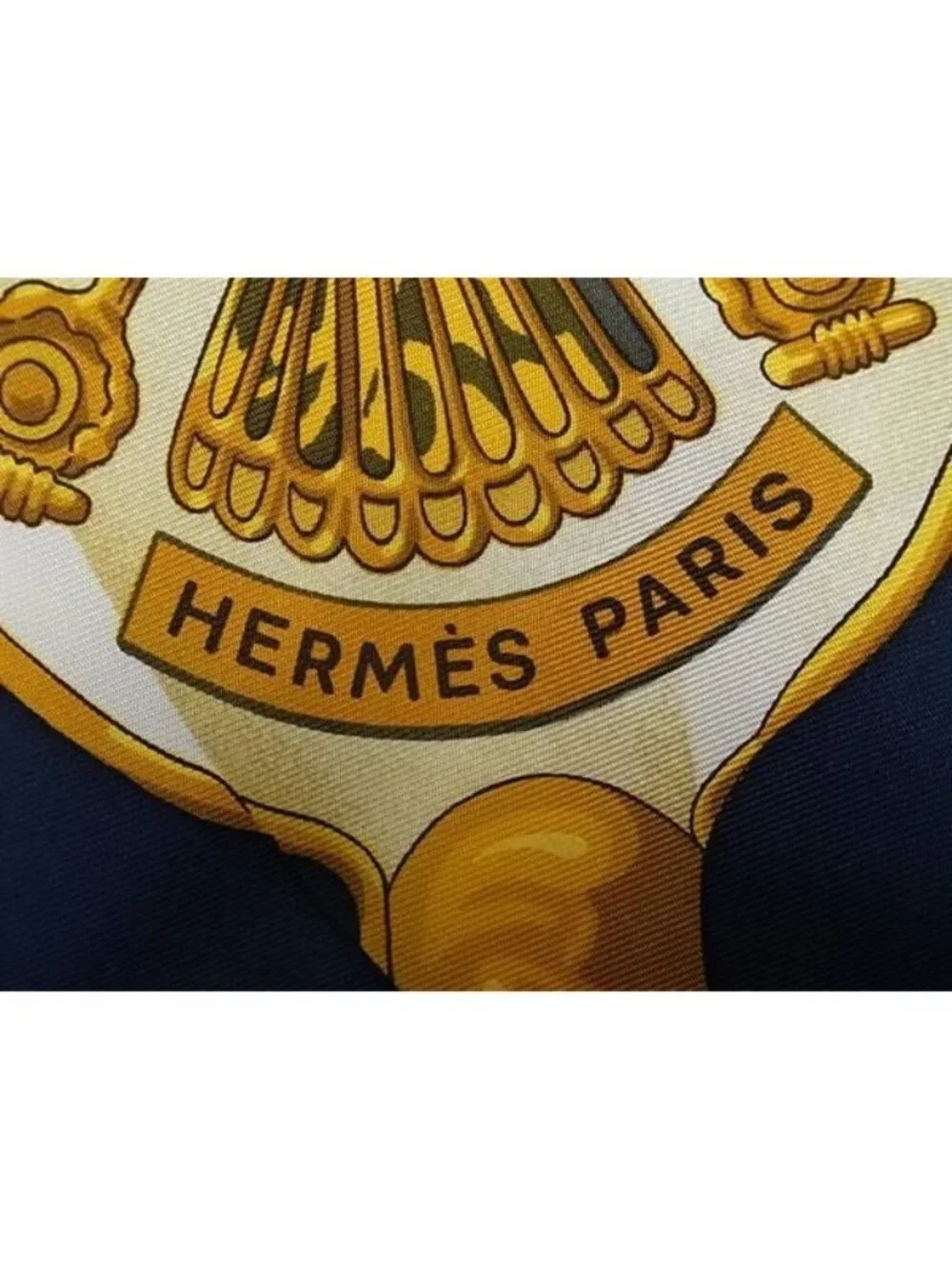 Hermes Soleil de Soie Carre 90 Silk Scarf Shawl Red Multicolor - Picture 6 of 6